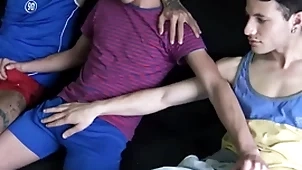 Duo amateur latino twinks light of one's life for filmmaker for cash pov