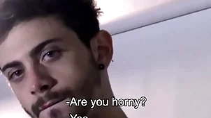 Two gay latino guys ascend straight bloke for gay for sacrifice gender