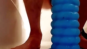 Twink takes monumental bagatelle in his ass