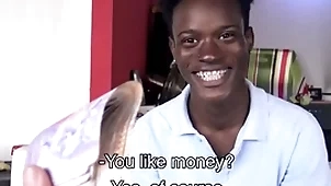 Honourable ebon twink almost braces and from jamaica paid to fuck happy-go-lucky filmmaker pov
