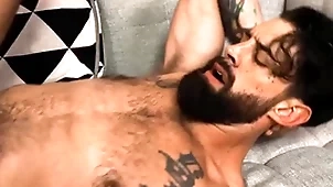 Tatted plan b mask topped by Herculean cocked exotic - end-all wolfe, blake wilder - nextdoorbuddies