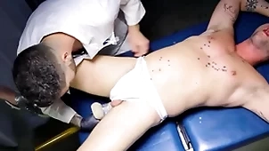 Fistinginferno - doctor rams massive dildo in patients ass