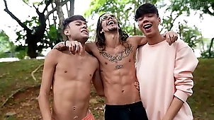 Company Of - Caco Foxx &amp_ Enzo Matteuz &amp_ Hanry Onlyjapa - Bareback (O Safado do parque)